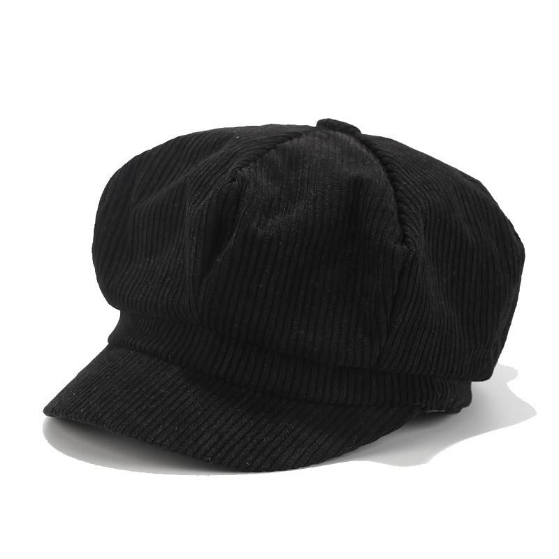 velvet newsboy cap women