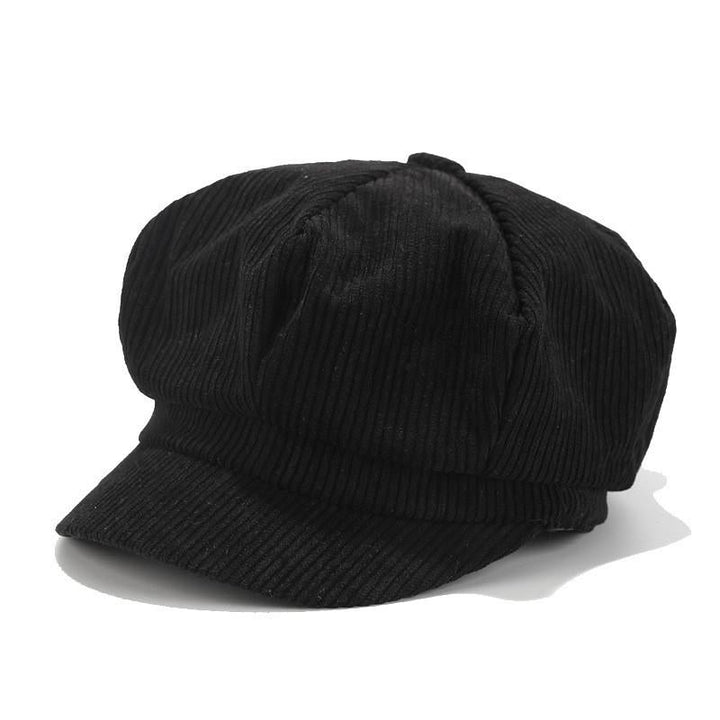 velvet newsboy cap women
