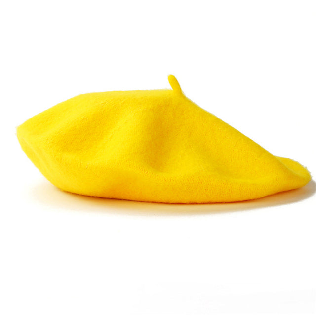 Yellow Basque Beret