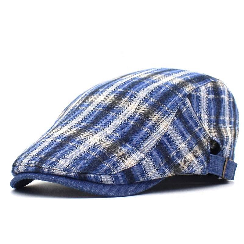 Blue Flat Cap