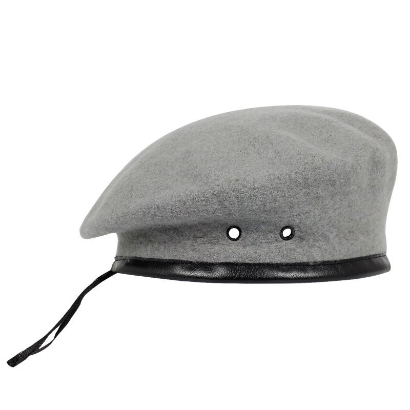 Gray Military Beret