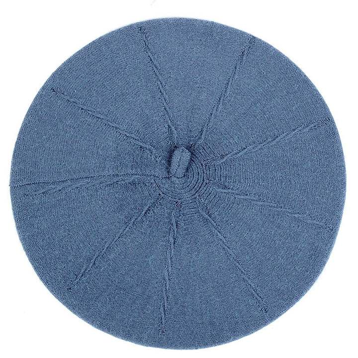 Blue Cotton Berets UK