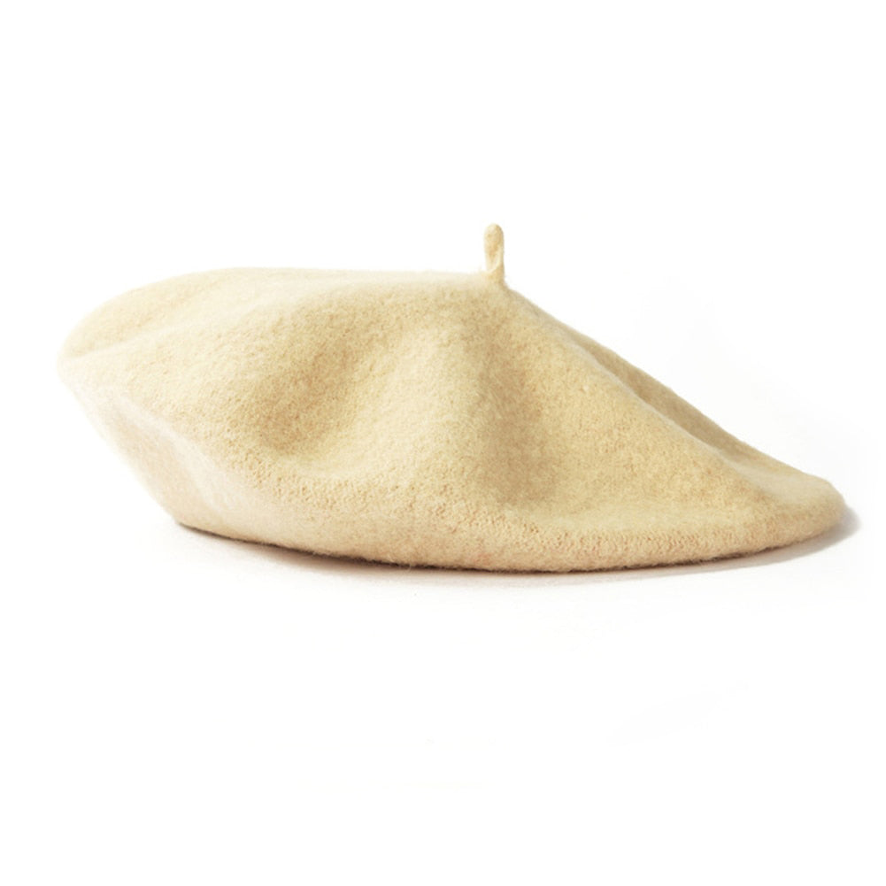 Beige Basque Beret