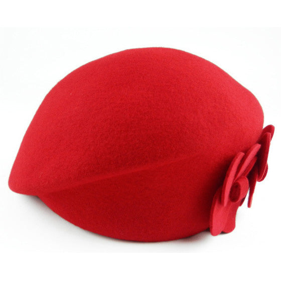 Beret With Flower