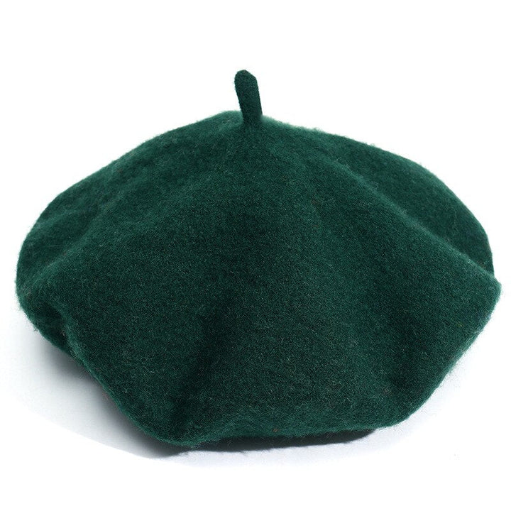 Dark Green Basque Beret