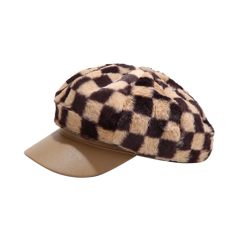Faux Fur Beret