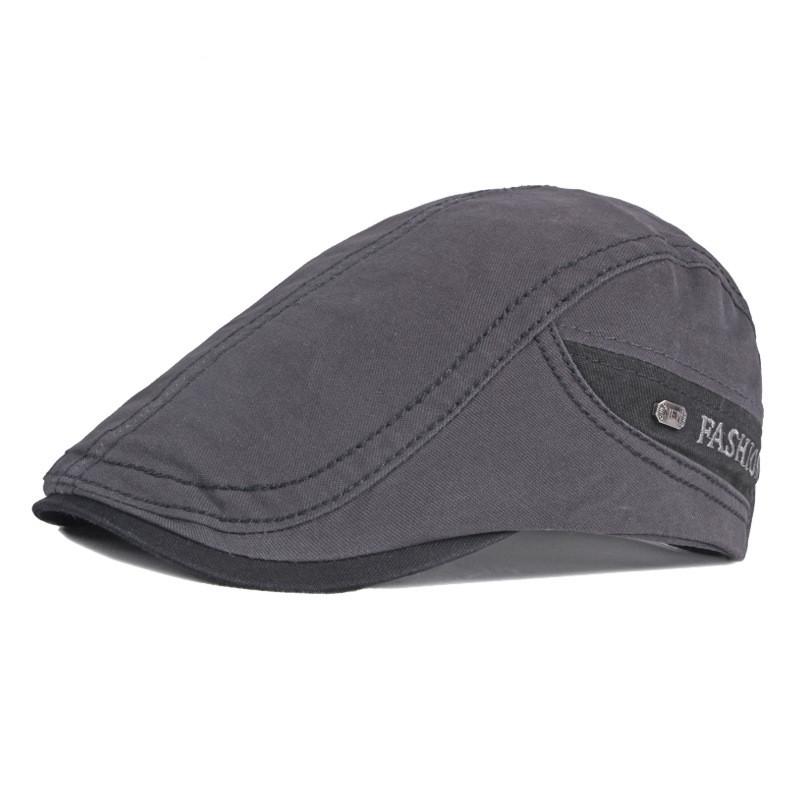 Grey Beret Cap