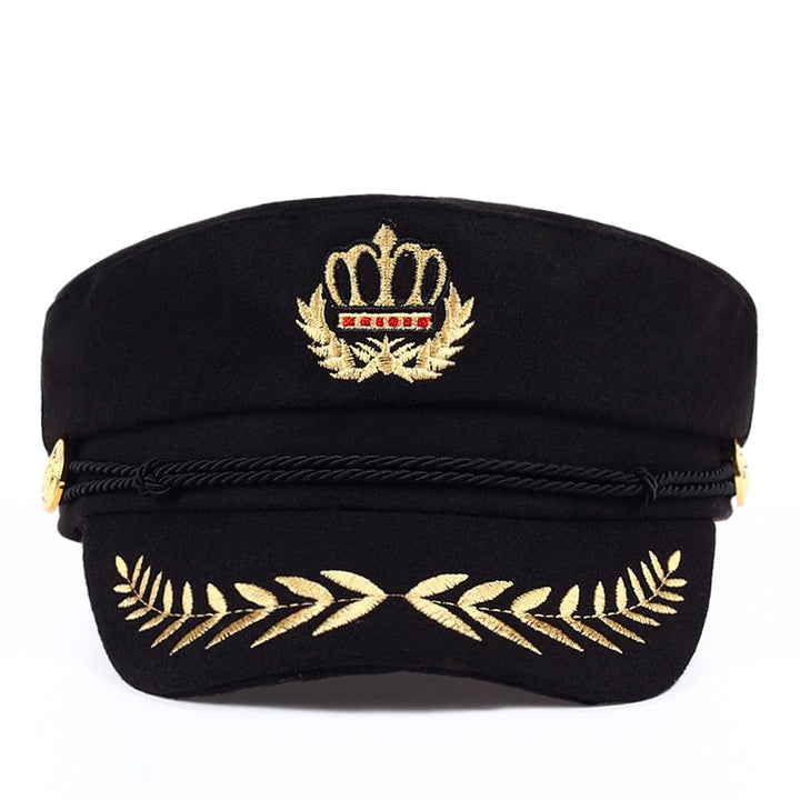 Military Beret Cap Black