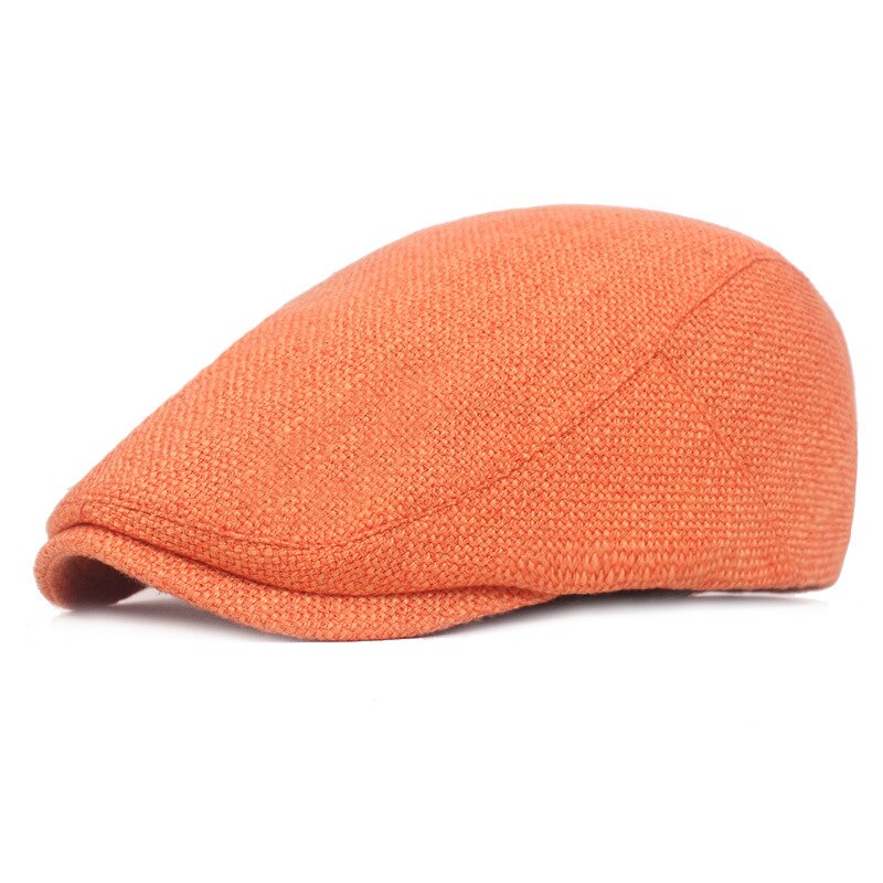 Orange Beret Cap