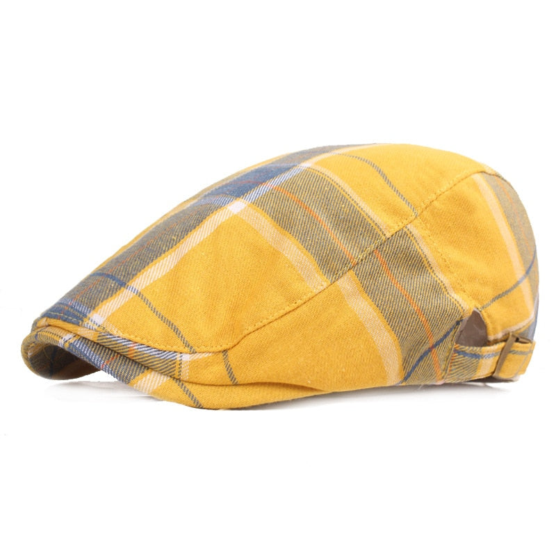 Yellow Beret Cap