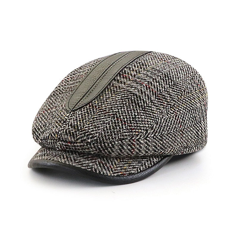 GIBZ Herren Schirmmütze Newsboy Cap Barett Flatcap Vintage Warm Irisch GIBZ Herren Schirmmütze Newsboy Cap Barett Flatcap Vintage Warm Irisch