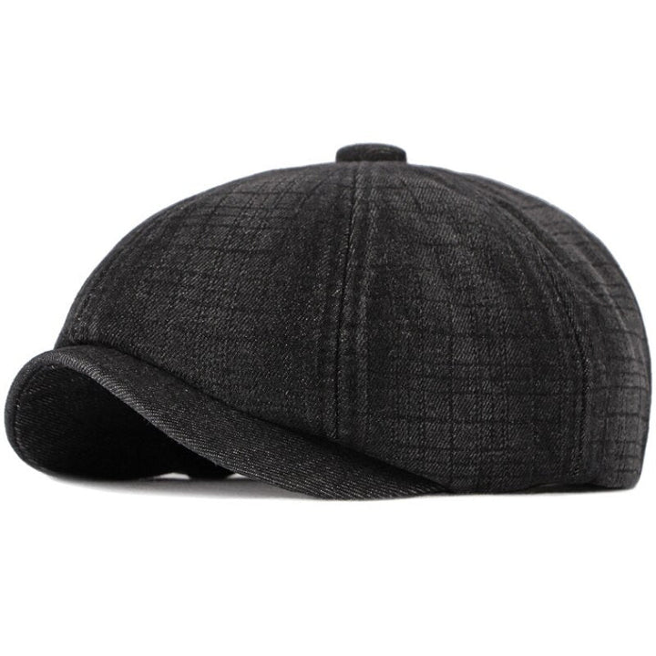 Black Newsboy Beret