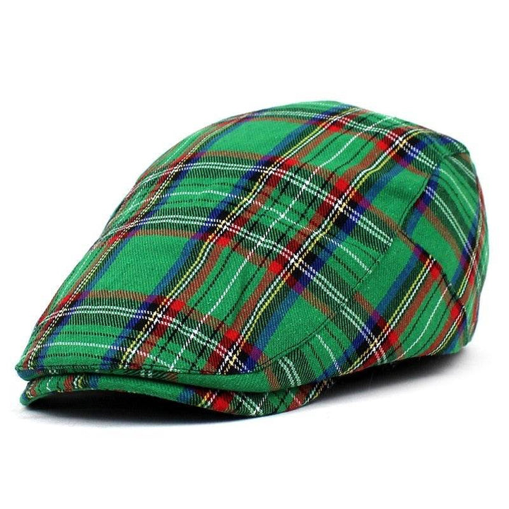 Green Vintage Beret Cap
